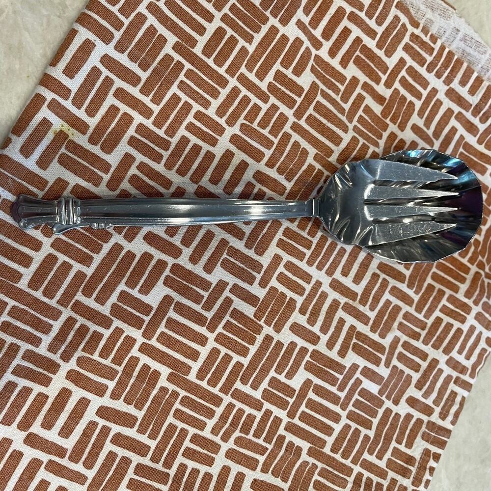 Farberware serving fork and spoon stainless steel - Picture 4 of 7